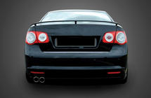 Volkswagen Passat B6 2006–2012 Bagklapskantliste (rustfrit stål) OmsaLine - italiensk rustfrit stål foto 2