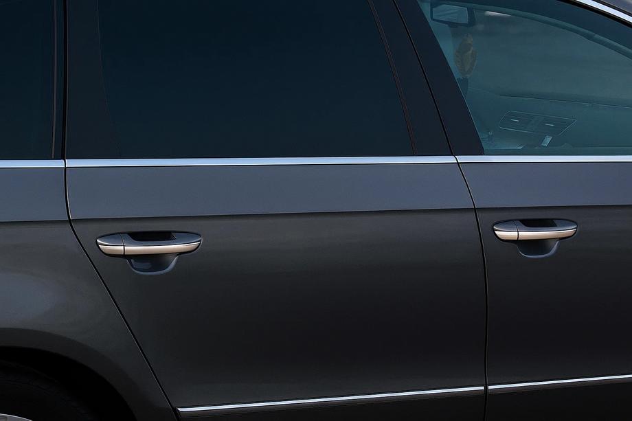 Volkswagen Passat B6 2006–2012 Nedre rudelister (4 stk., rustfrit stål) Image