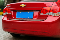 Chevrolet Cruze 2009–2015 Kantbeskytter til bagklap i rustfrit stål Sedan, Carmos - tyrkisk stål foto 1