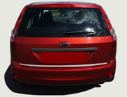 Ford Fiesta 2002–2008 Kantliste til bagklap i rustfrit stål Carmos - Tyrkisk stål foto 2