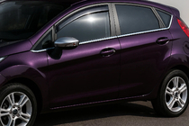 Ford Fiesta 2008–2017 Vindueslister (8 stk., rustfrit stål) Carmos - Tyrkisk stål foto 3