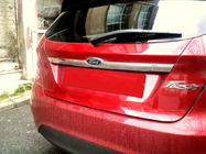 Ford Fiesta 2008–2017 Kromliste over nummerplade (rustfrit stål) OmsaLine - italiensk rustfrit stål foto 1