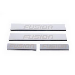 Carmos dørtrinslister (4 stk., rustfrit stål) Ford Fusion 2002–2012 foto 2