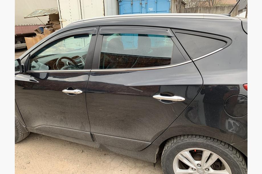 Hyundai IX-35 2010–2015 Nedre vindueslister (6 stk., rustfrit stål) OmsaLine - italiensk rustfrit stål Image