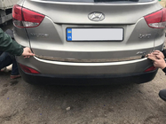 Hyundai IX-35 2010–2015 Bagagerumskantliste (rustfrit stål) OmsaLine - italiensk rustfrit stål foto 3