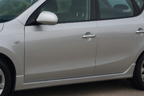 Hyundai I-30 2007–2011 Dørgrebsdæksler (4 stk., rustfrit stål) Carmos - Tyrkisk stål foto 1