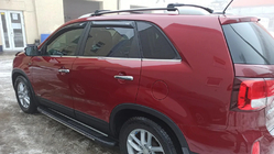 Kia Sorento II XM 2009–2014 Vinduesrammelister (6 stk., rustfrit stål) foto 8