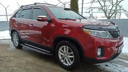 Kia Sorento II XM 2009–2014 Vinduesrammelister (6 stk., rustfrit stål) foto 6