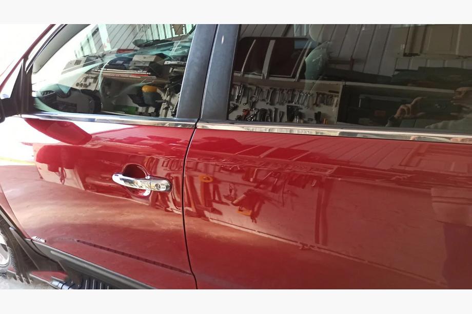 Kia Sorento II XM 2009–2014 Vinduesrammelister (6 stk., rustfrit stål) OmsaLine - italiensk rustfrit stål Foto 3