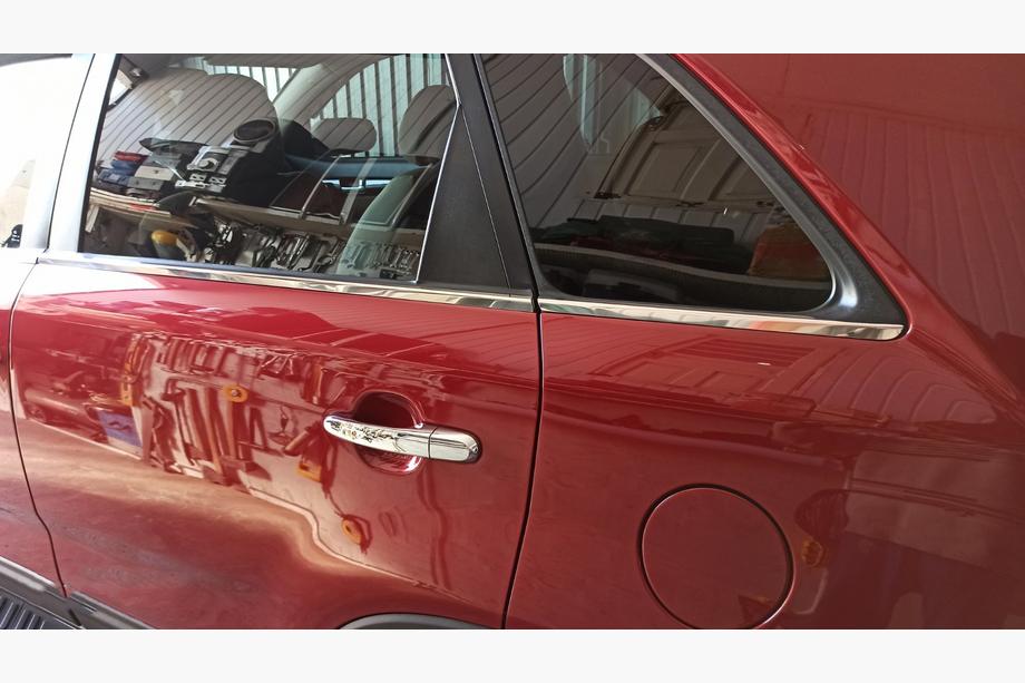 Kia Sorento II XM 2009–2014 Vinduesrammelister (6 stk., rustfrit stål) OmsaLine - italiensk rustfrit stål Foto 7