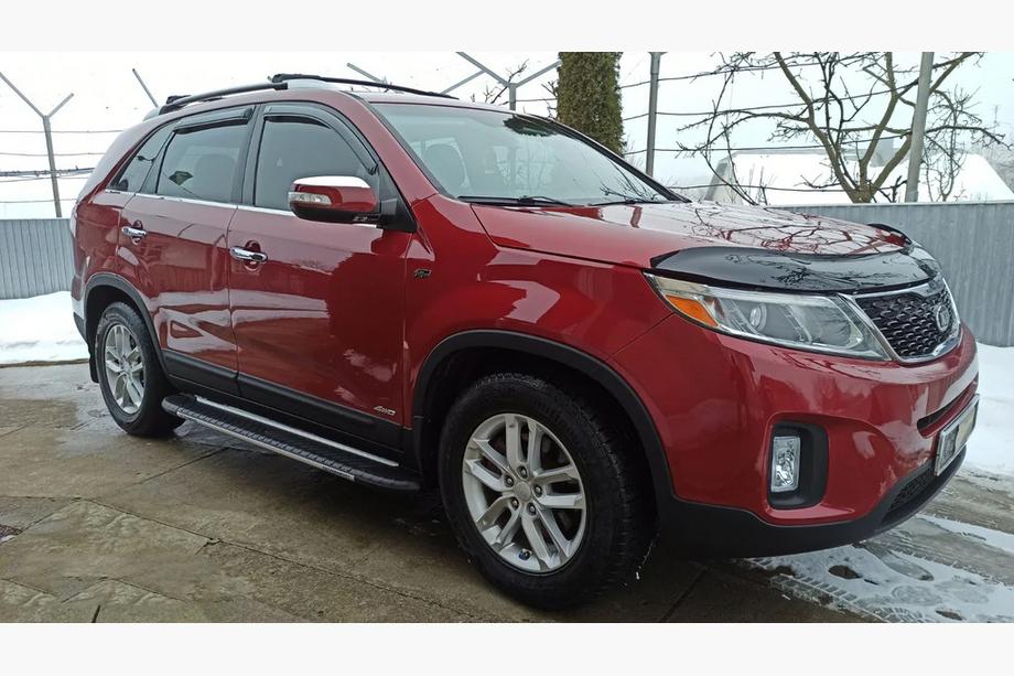 Kia Sorento II XM 2009–2014 Vinduesrammelister (6 stk., rustfrit stål) OmsaLine - italiensk rustfrit stål Foto 6