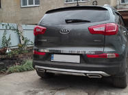 Kia Sportage 2010–2015 Bagagerumskantliste (rustfrit stål) foto 5