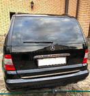 Mercedes ML W163 1997–2005 Rustfri liste over nummerpladen Carmos - Tyrkisk stål foto 1