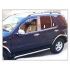 Mercedes ML W163 1997–2005 Udvendige vindueslister i rustfrit stål (6 stk.) OmsaLine - italiensk rustfrit stål foto 5