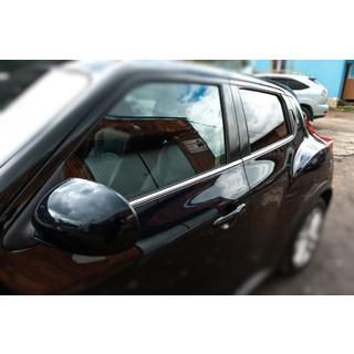 Vindueslister (4 stk., rustfrit stål) Nissan Juke 2010–2019 foto 2