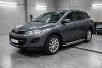Mazda CX-9 2007–2016 Sidetrin Maydos V2 (2 stk., rustfrit stål) foto 1