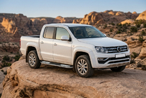 Volkswagen Amarok 2010–2022 Sidetrin Tayga V2 (2 stk., aluminium) foto 1