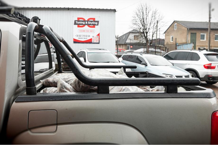 Volkswagen Amarok 2010–2022 Rollbar til lad (sort) 76 mm Image