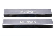 Volkswagen T5 2010–2015 LASER krom dørtrinslister (sæt med 2 stk.) Multivan foto 2