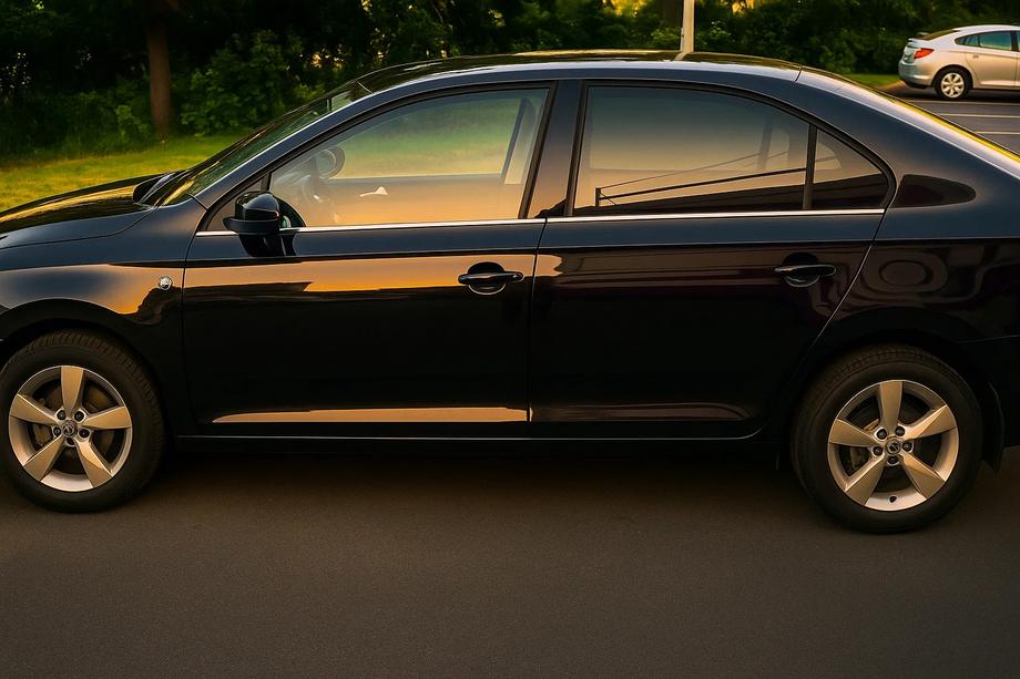 Skoda Rapid 2012–2019 Vindueslister (4 stk., rustfrit stål) Image