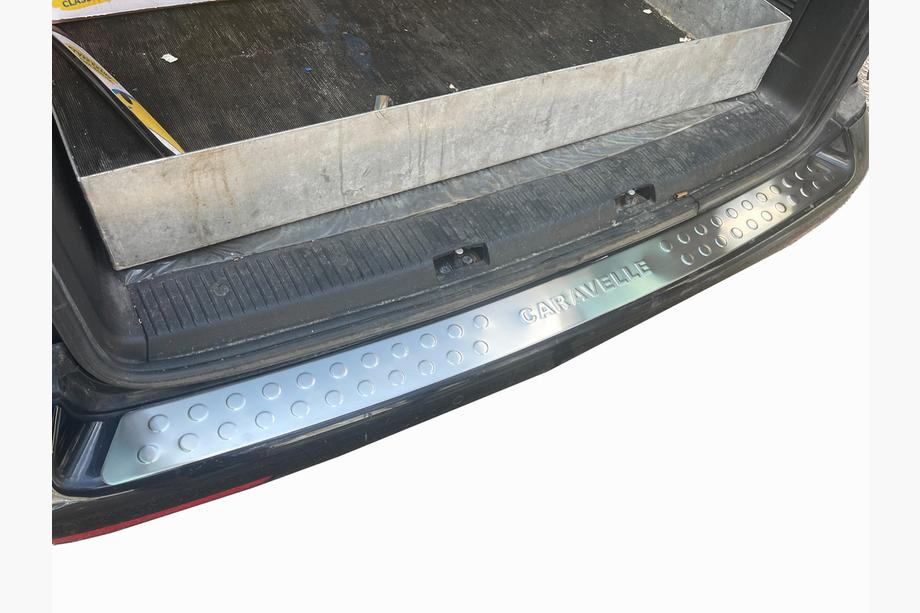 Volkswagen T5 2010–2015 Lige bagkofangerliste (Omsa, rustfrit stål) Multivan Image