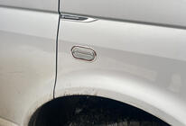Volkswagen T5 Multivan 2003–2010 Kromkapper til blinklys (2 stk., rustfrit stål) foto 3