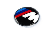 BMW M-emblem, Tyrkiet (82 mm) foto 1