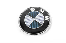 BMW Carbon-emblem, Tyrkiet (d74mm) foto 2