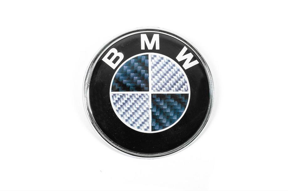 BMW Carbon-emblem, Tyrkiet (d74mm) Image