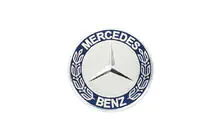 Mercedes Sprinter W906 2006–2018 Mercedes emblem til motorhjelm (selvklæbende) foto 1
