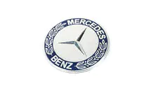 Mercedes Sprinter W906 2006–2018 Mercedes emblem til motorhjelm (selvklæbende) foto 2