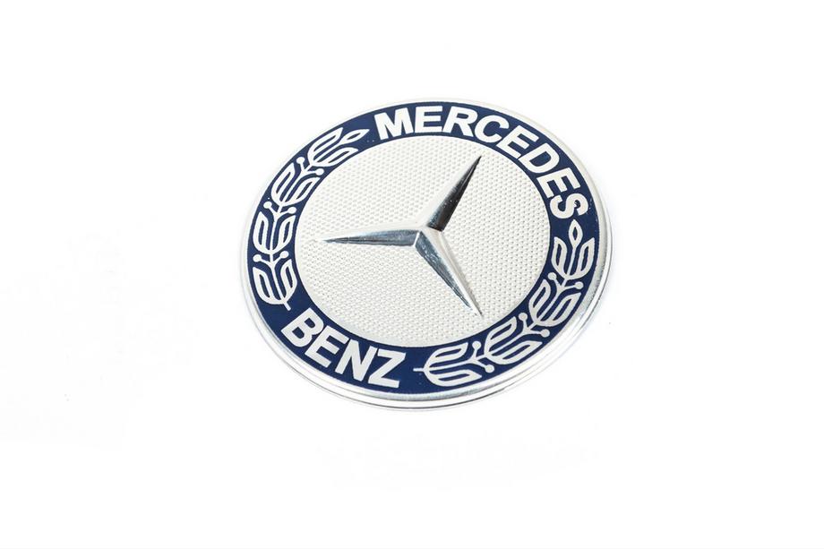 Mercedes ML W163 1997–2005 Mercedes emblem til motorhjelm (selvklæbende) Selvklæbende Image
