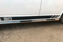 Volkswagen T5 Caravelle 2004–2010 Siderør (2 stk., rustfrit stål) foto 12