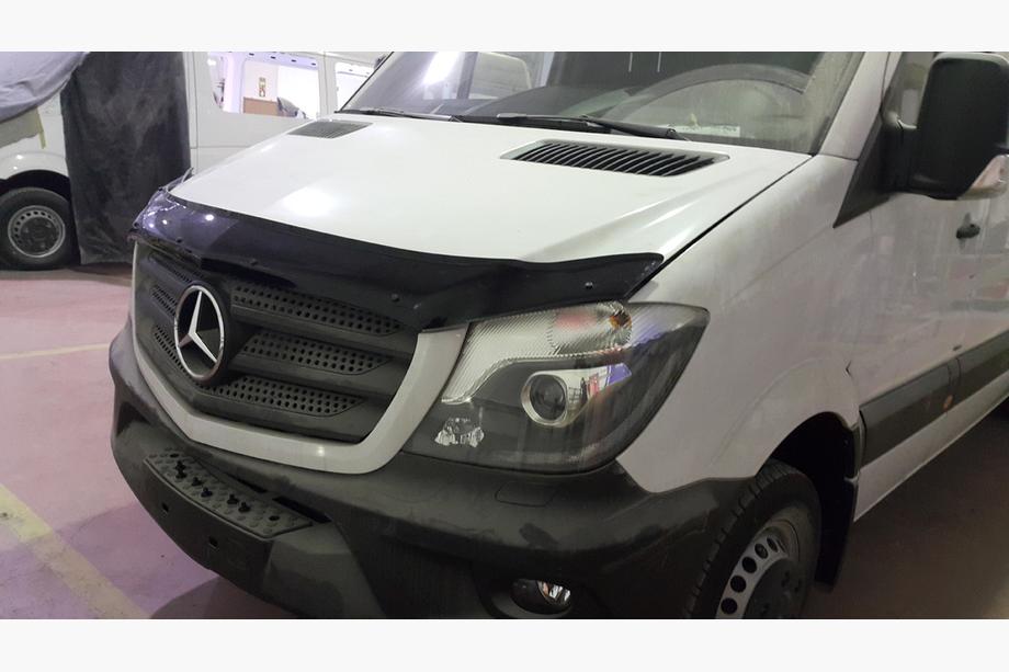 Mercedes Sprinter W906 2006–2018 Motorhjelmsdeflektor 2013+ (V1, EuroCap) Foto 9