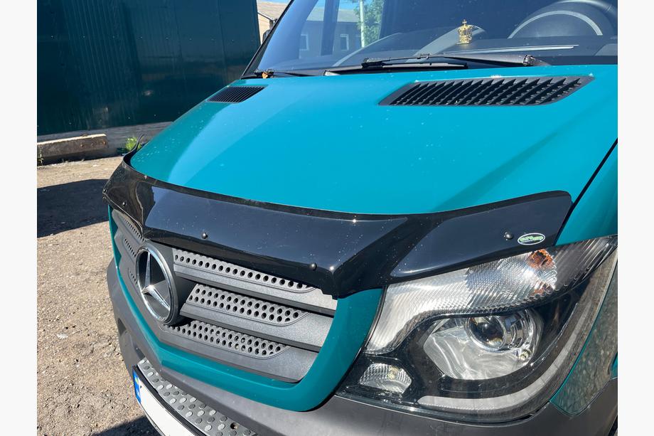 Mercedes Sprinter W906 2006–2018 Motorhjelmsdeflektor 2013+ (V1, EuroCap) Foto 6
