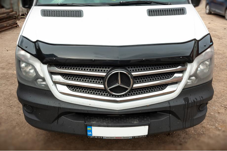 Mercedes Sprinter W906 2006–2018 Motorhjelmsdeflektor 2013+ (V1, EuroCap) Foto 3