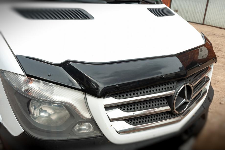 Mercedes Sprinter W906 2006–2018 Motorhjelmsdeflektor 2013+ (V1, EuroCap) Foto 2