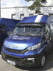 Iveco Daily 2014– Forrudevisir V1 (sort højglans, 5 mm) foto 5