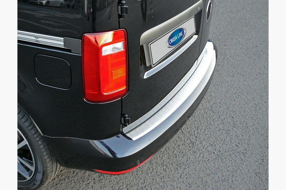 Volkswagen Caddy 2015–2020 OmsaLine bagkofangerbeskytter (rustfrit stål) Foto 2