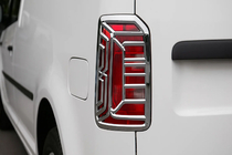 Volkswagen Caddy 2015–2020 Stoplygte-kromcovers (2 stk., plast) foto 1