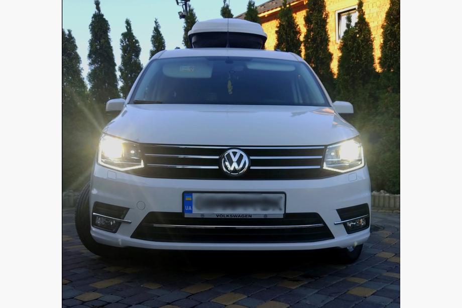 Volkswagen Caddy 2015–2020 Krom kofangerbeskyttere (3 stk., rustfrit stål) Foto 3