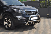 Kia Sportage 2010–2015 Bullbar WT003 (rustfrit stål) foto 2