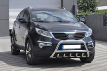 Kia Sportage 2010–2015 Bullbar WT003 (rustfrit stål) foto 1