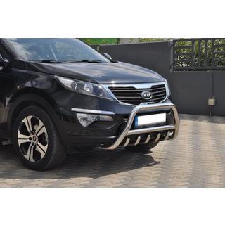 Bullbar WT003 (rustfrit stål) Kia Sportage 2010–2015 foto 2