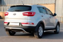 Kia Sportage 2010–2015 Bagbøjle AK007 (rustfrit stål) foto 2