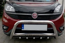 Fiat Doblo II 2010–2022 Bullbar WT004 (rustfrit stål) foto 2