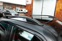 Nissan Juke 2010–2019 Tagrælinger Skyport (sorte) foto 5