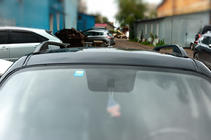Nissan Juke 2010–2019 Tagrælinger Skyport (sorte) foto 6