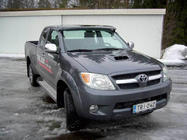 Toyota Hilux 2006–2015 Solskærm til forrude (med beslag) foto 2