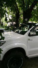 Toyota Hilux 2006–2015 Solskærm til forrude (med beslag) foto 4